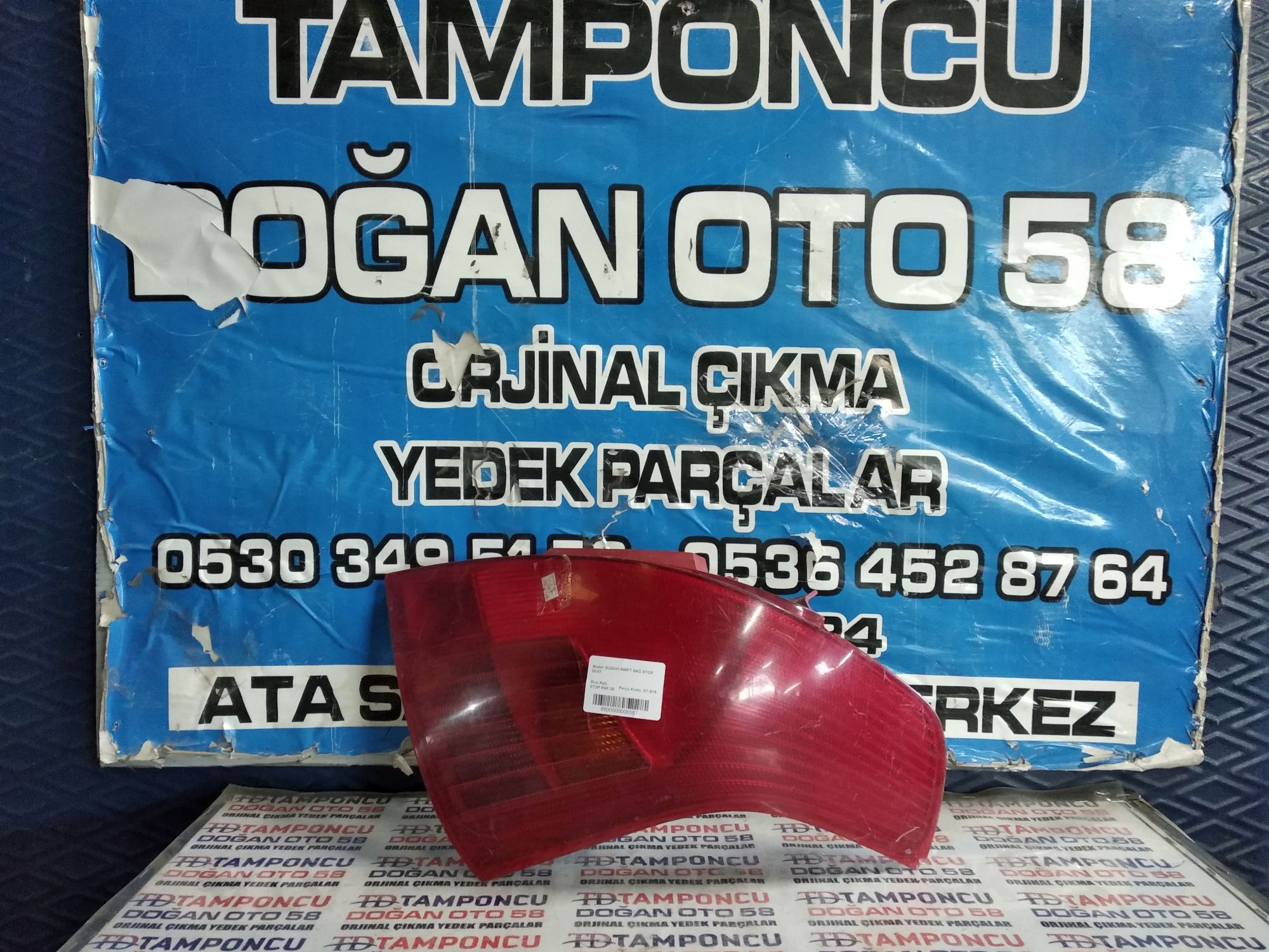 SUZUK SWFT SA STOP ORJNAL IKMA 05-07