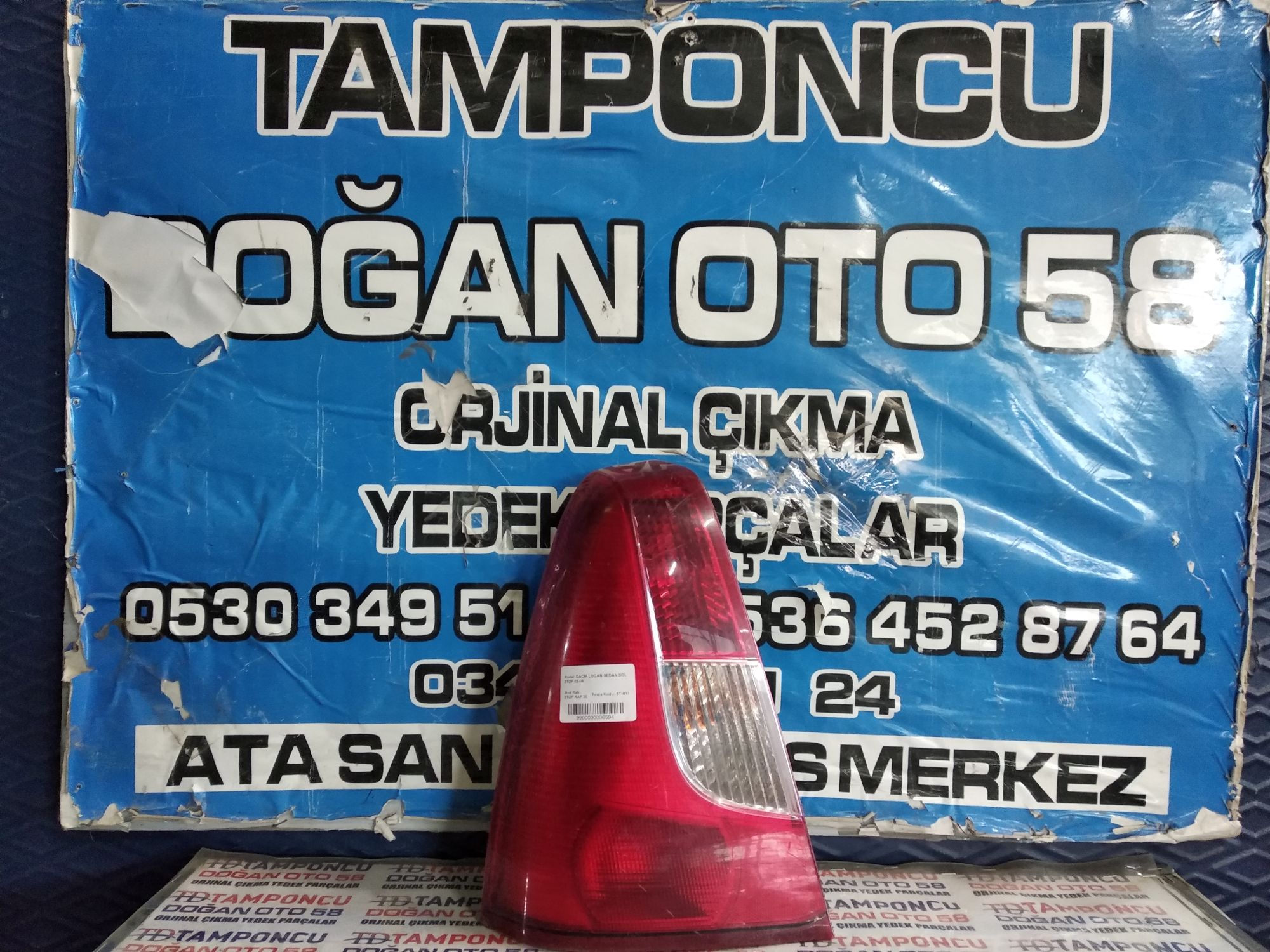 DACA LOGAN SOL STOP SEDAN ORJNAL IKMA 06-06
