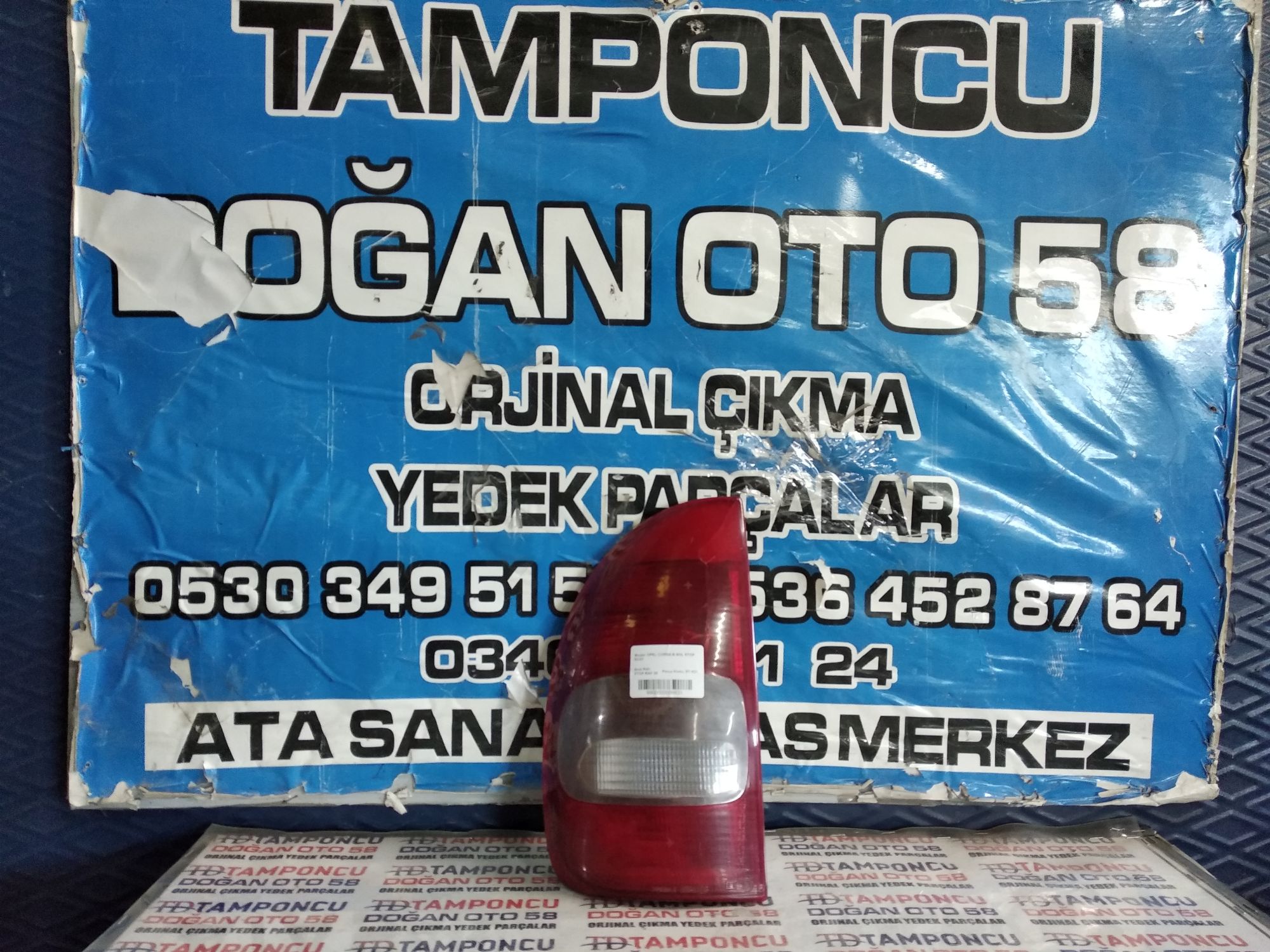 OPEL CORSA B SOL STOP ORJNAL IKMA 93-98