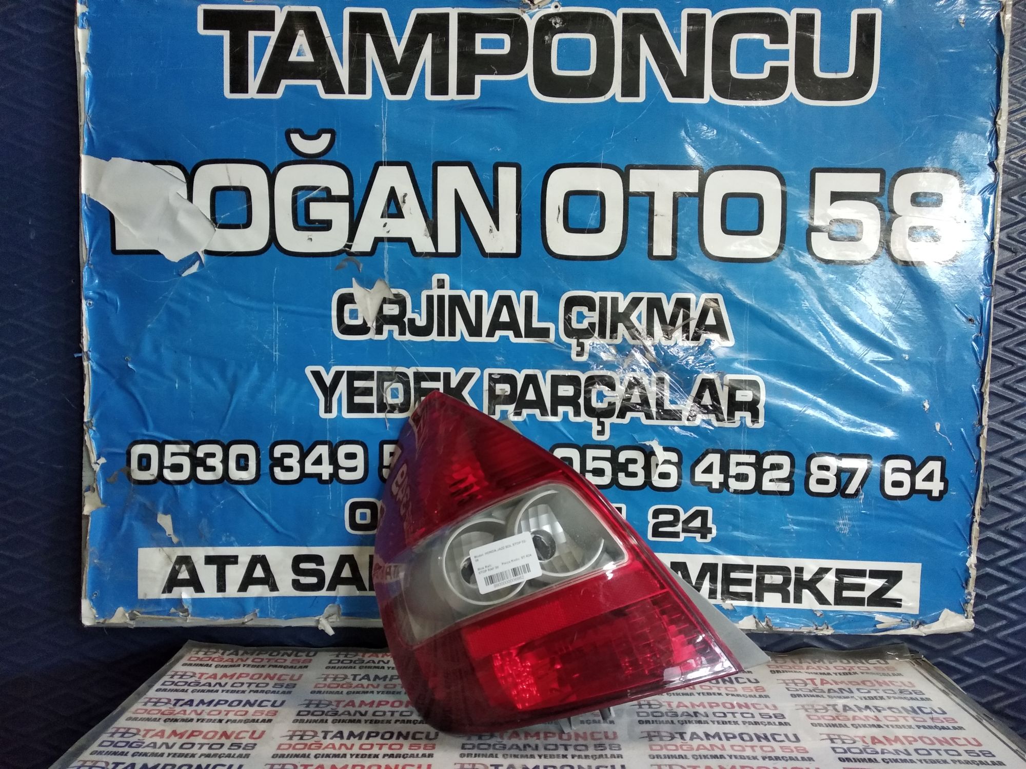 HONDA JAZZ SOL STOP ORJNAL IKMA 02-06