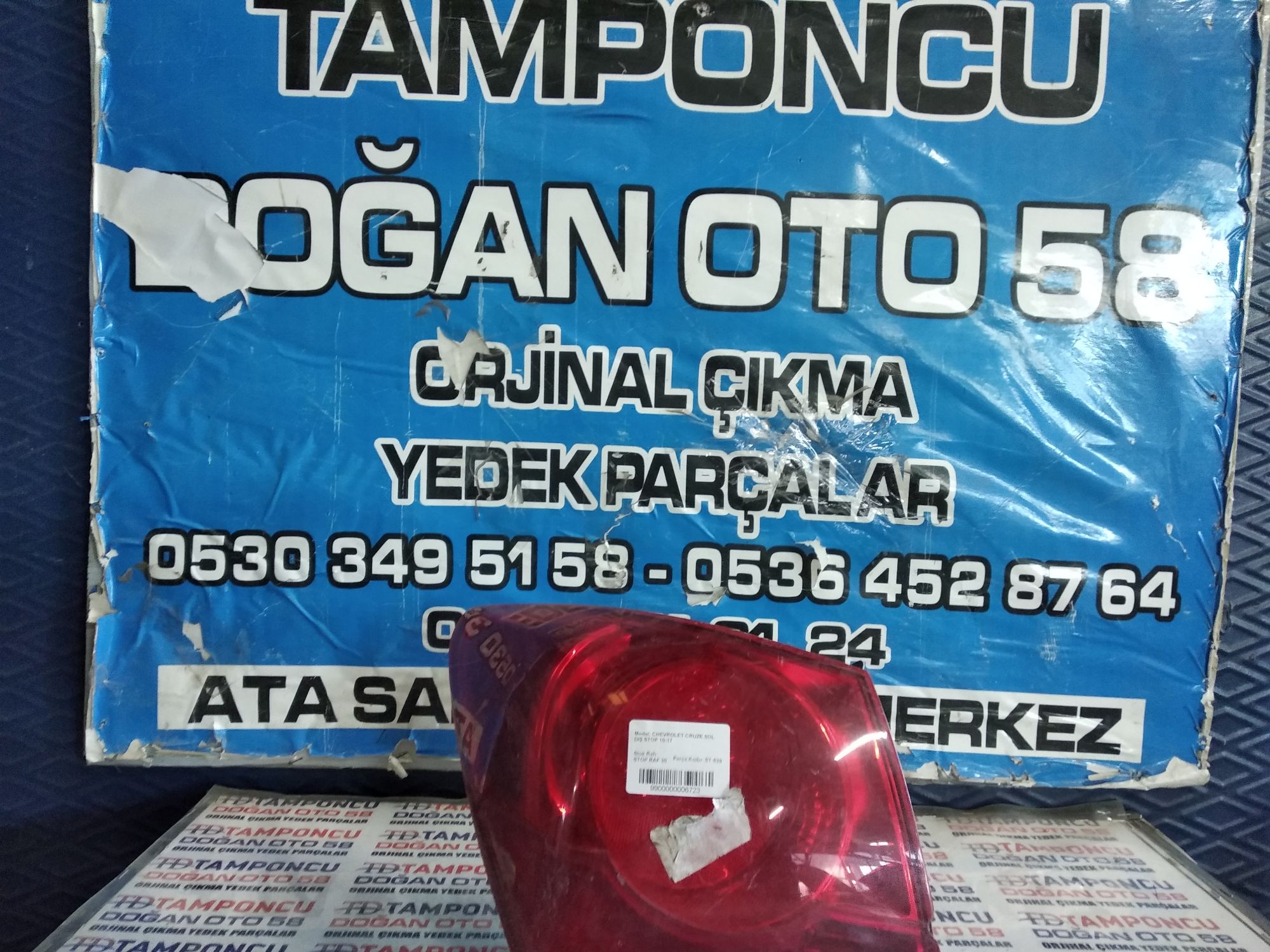 CHEVROLET CRUZE SOL DI STOP ORJNAL IKMA 10-17
