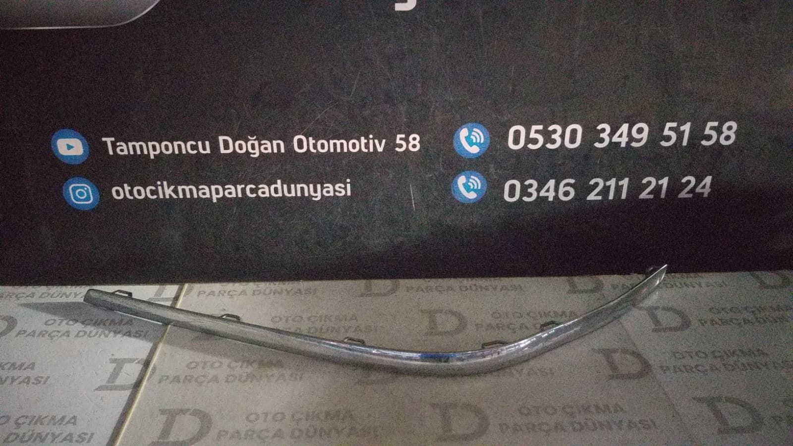 VOLKSWAGEN PASSAT ARKA TAMPON SOL N�KELAJI 2012