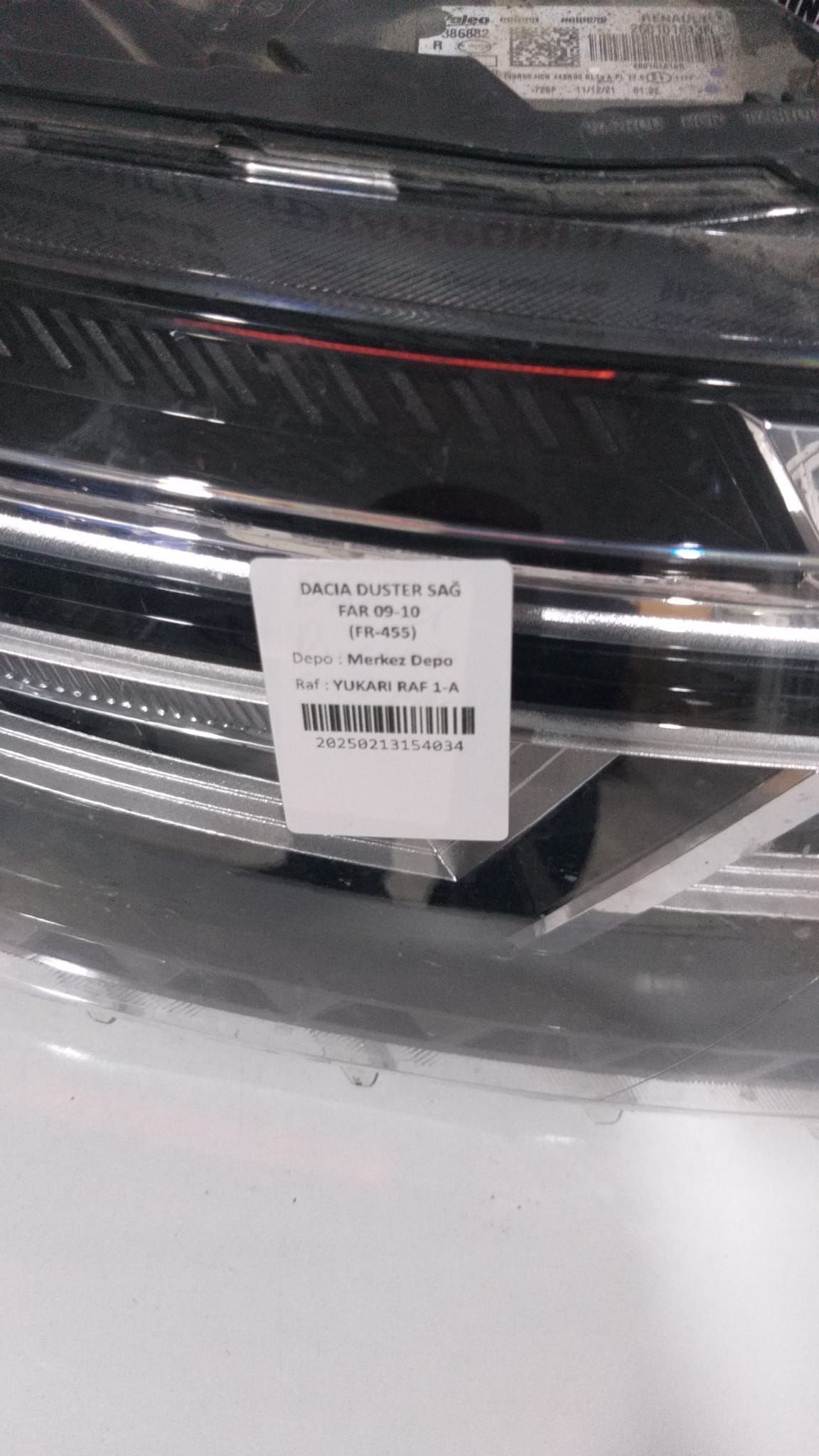 DACIA DUSTER SA FAR 09-10