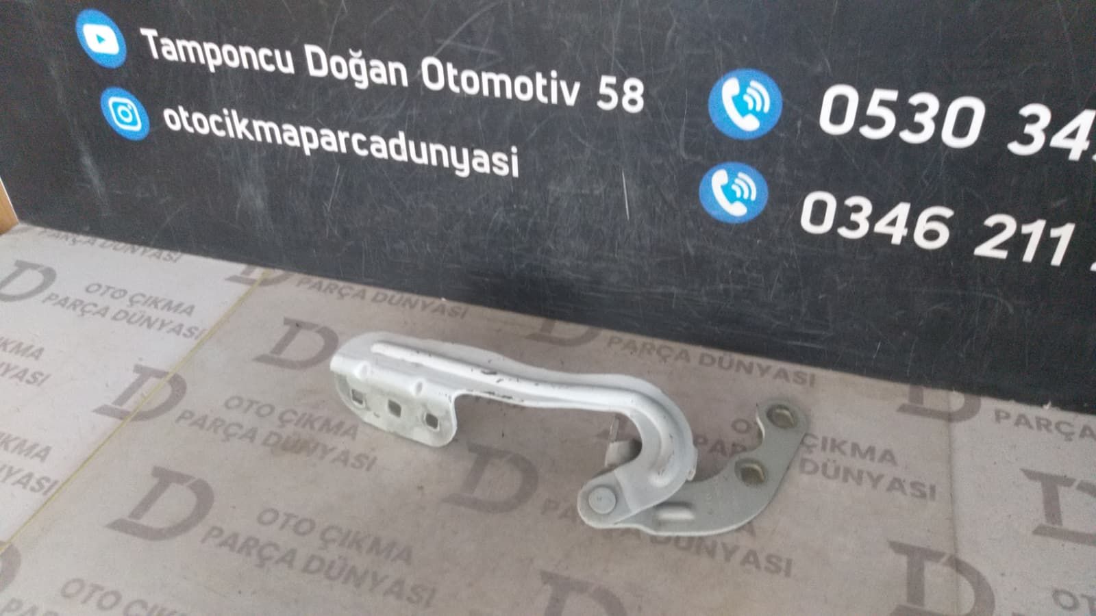 MOTOR KAPUT MENTE�ES� SA�-SOL 2 ADET