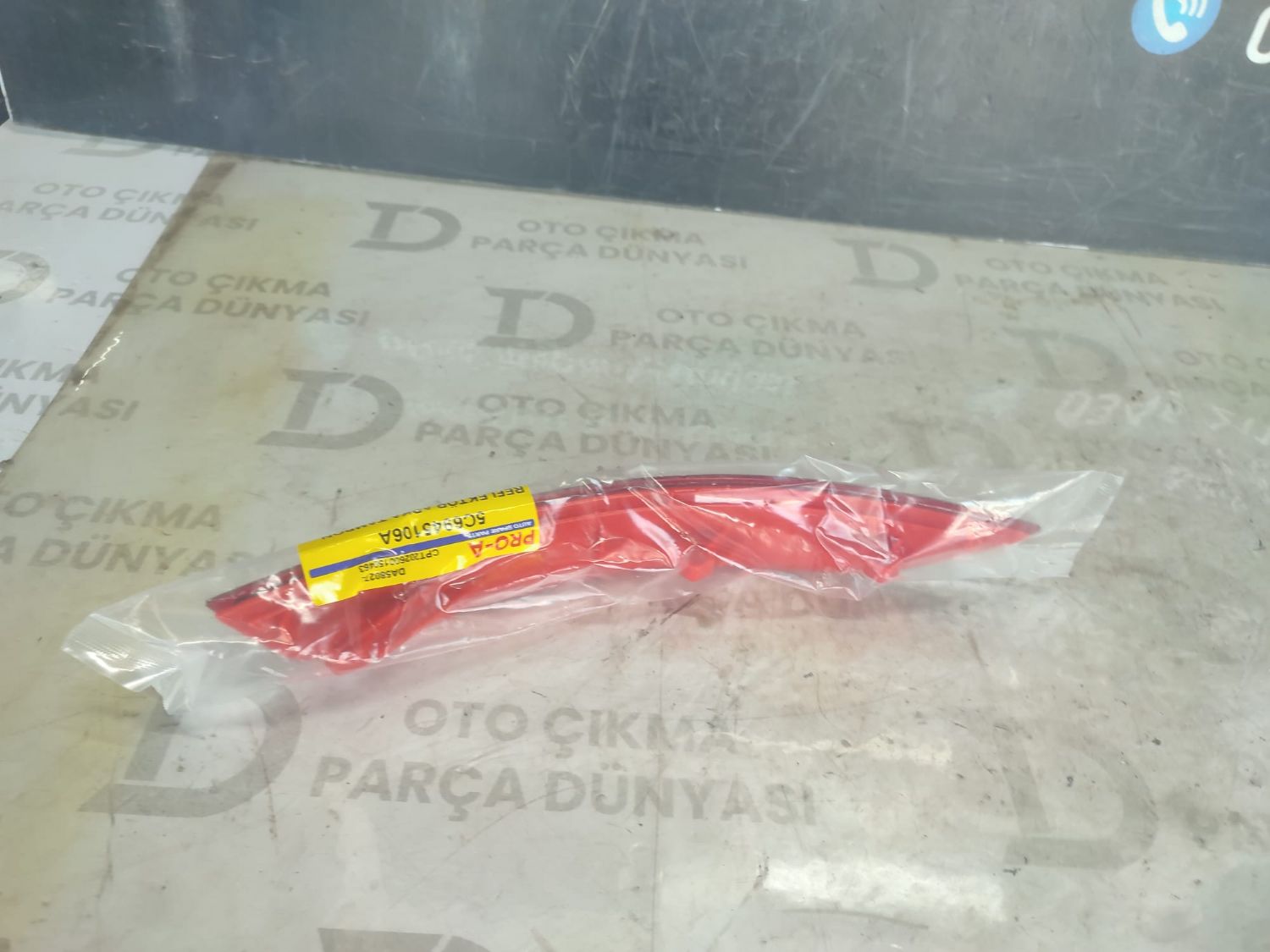 Reflekt�r arka tampon sa� Jetta