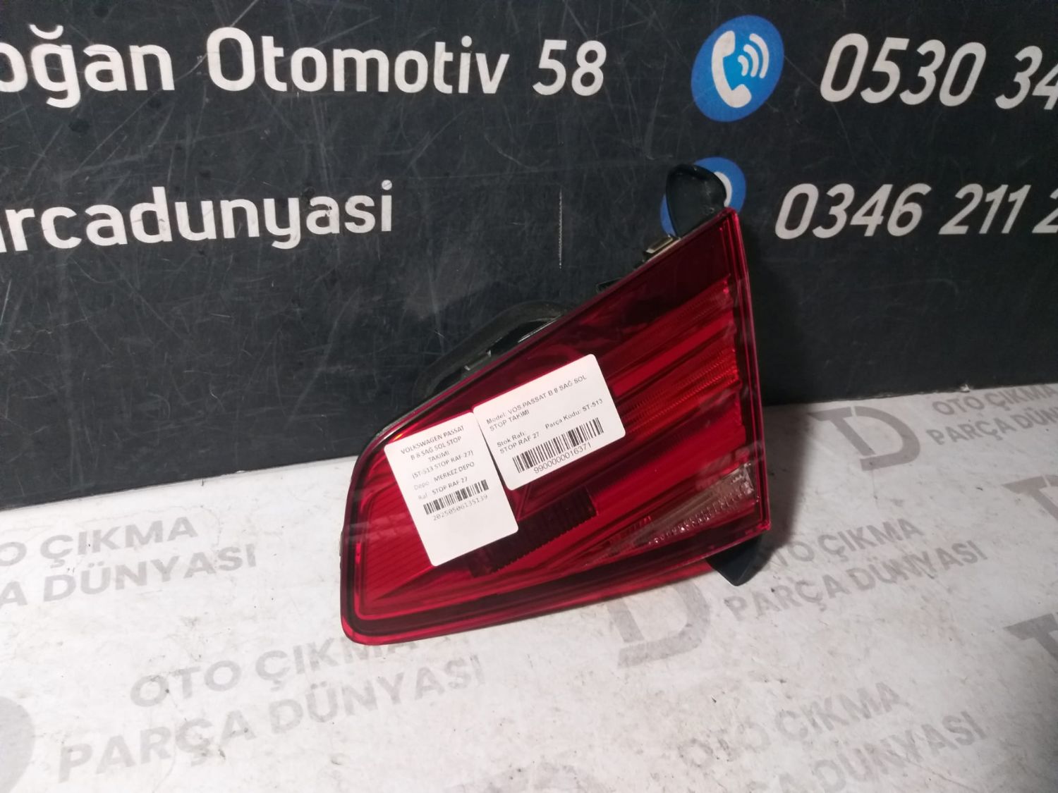 VOLKSWAGEN PASSAT B8 SA� �� STOP