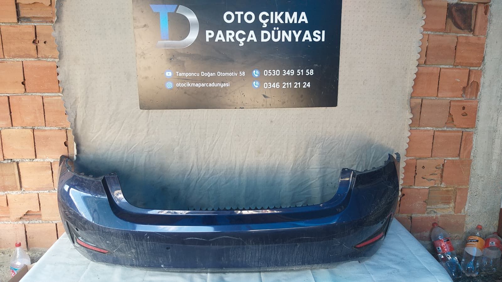BMW G 20 ARKA TAMPON 2019