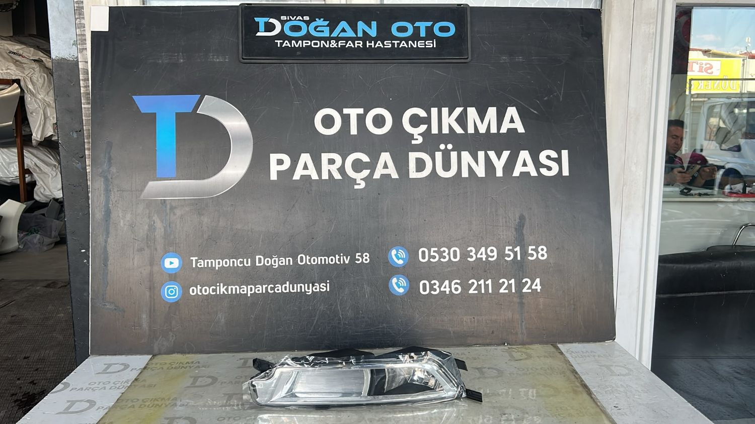 VOLKSWAGEN PASSAT B8 S�S FARI TEK DUYLU 2015 Sol  TARAF SIFIR