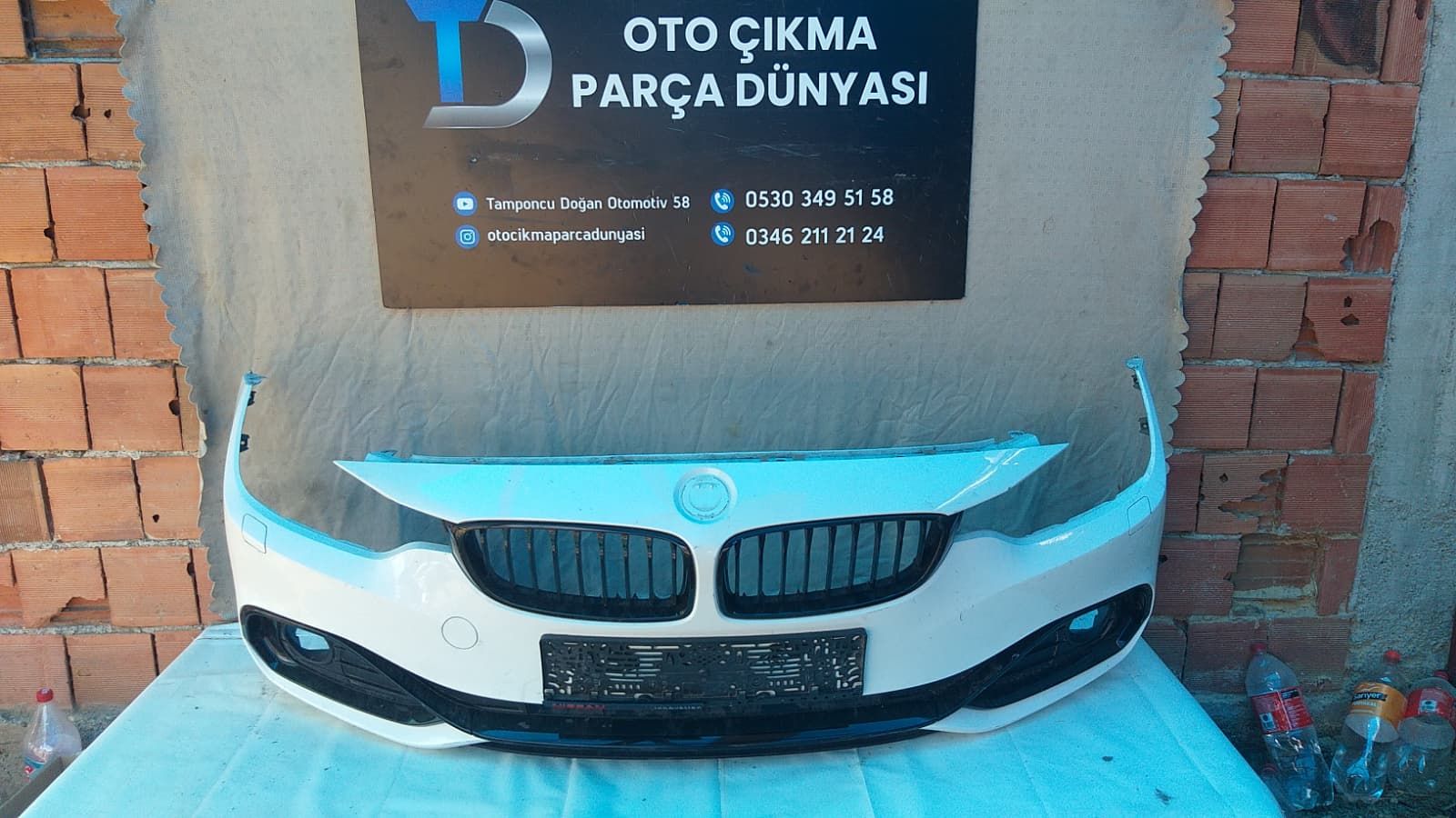 BMW F 30 N TAMPON VE TAKIMI
