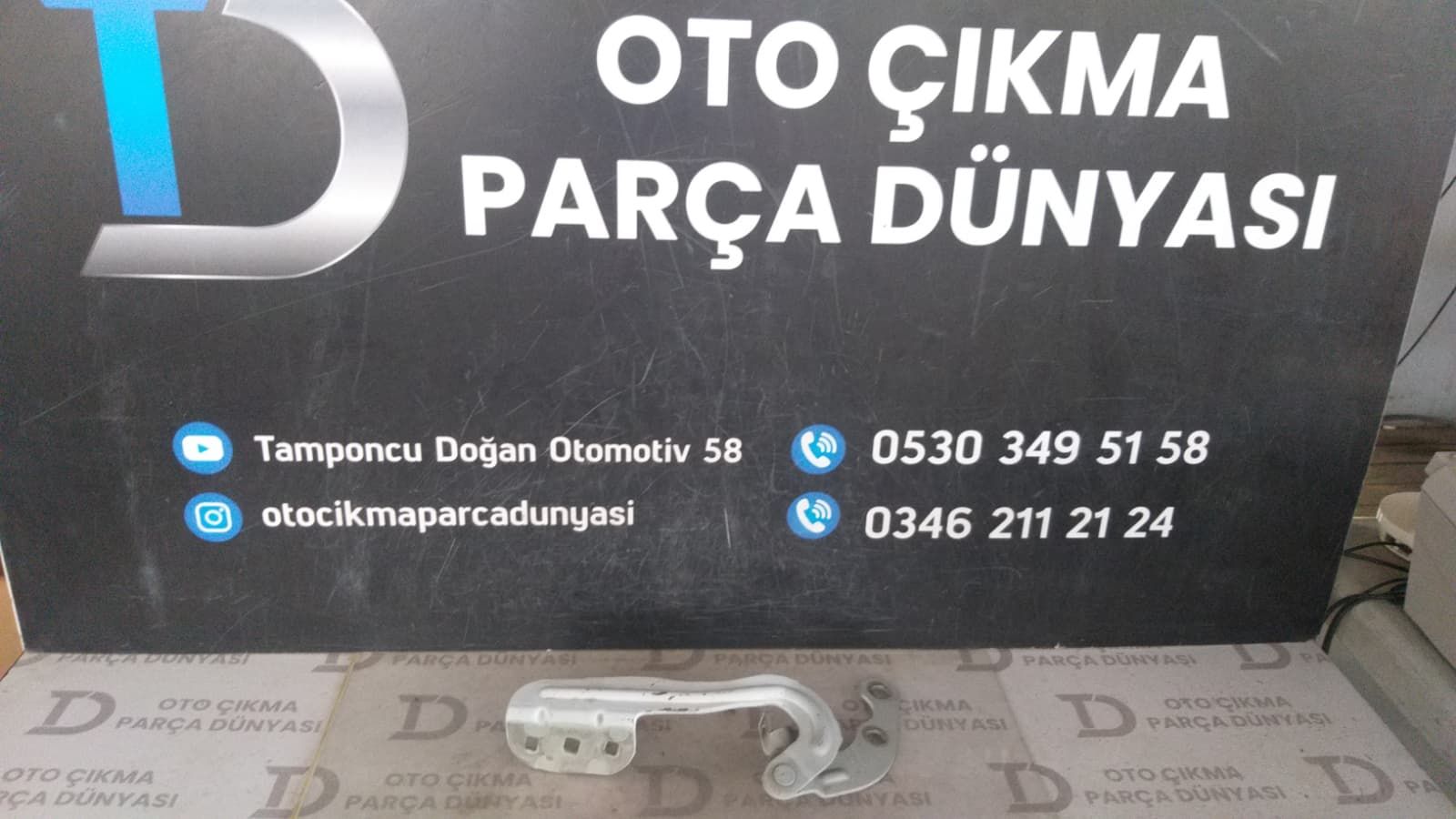 MOTOR KAPUT MENTE�ES� SA�-SOL 2 ADET