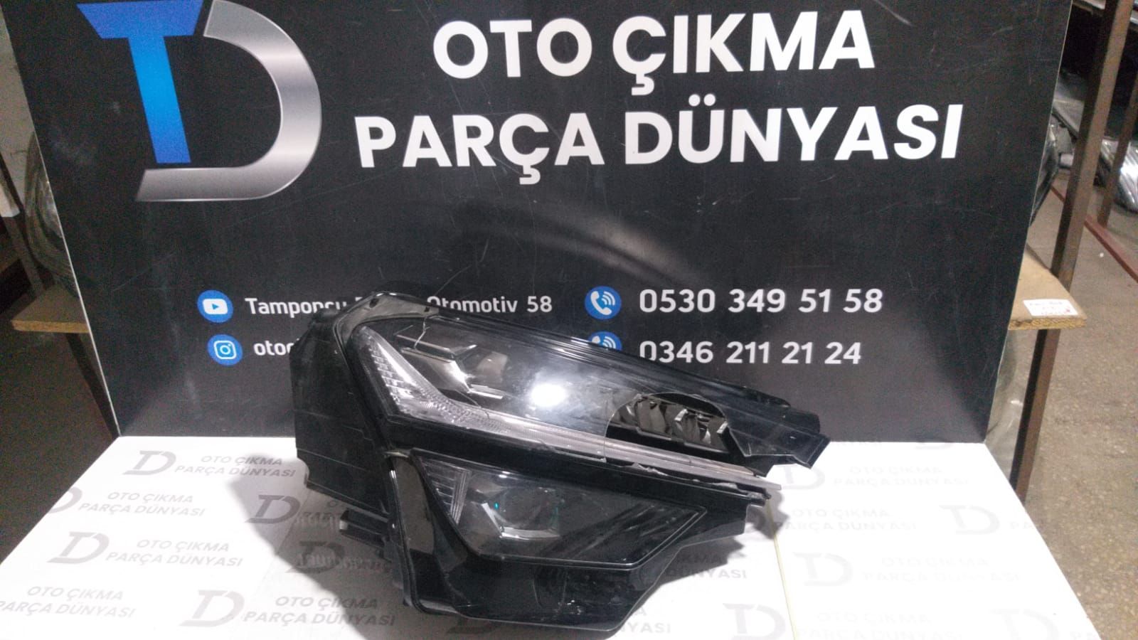 SKODA KADAG SA FAR  FULL LEDL CAM KIRIK