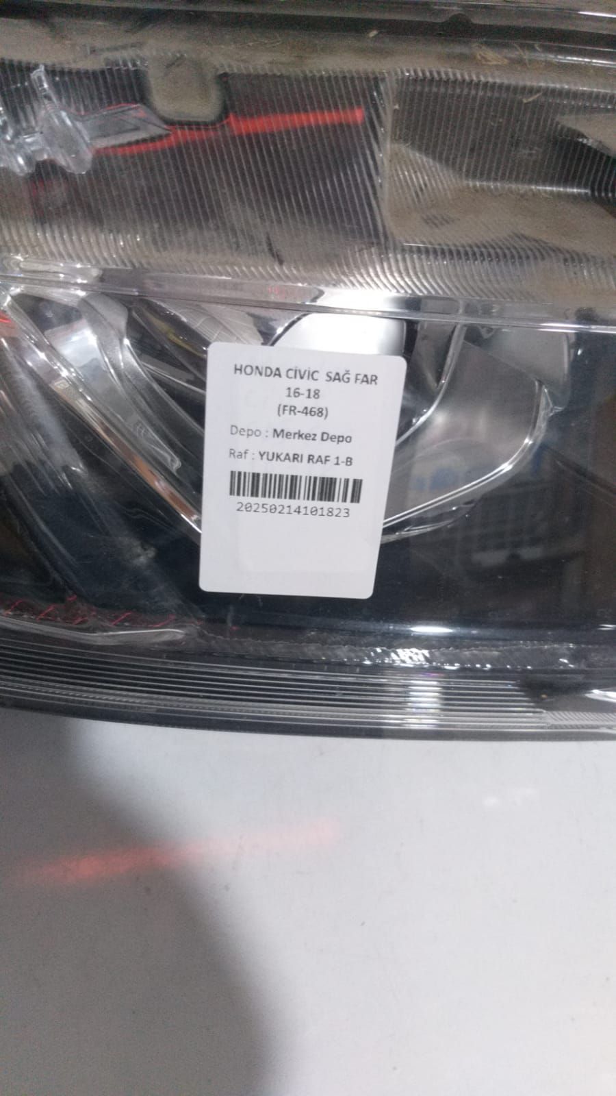 HONDA CVC SA FAR 16-18