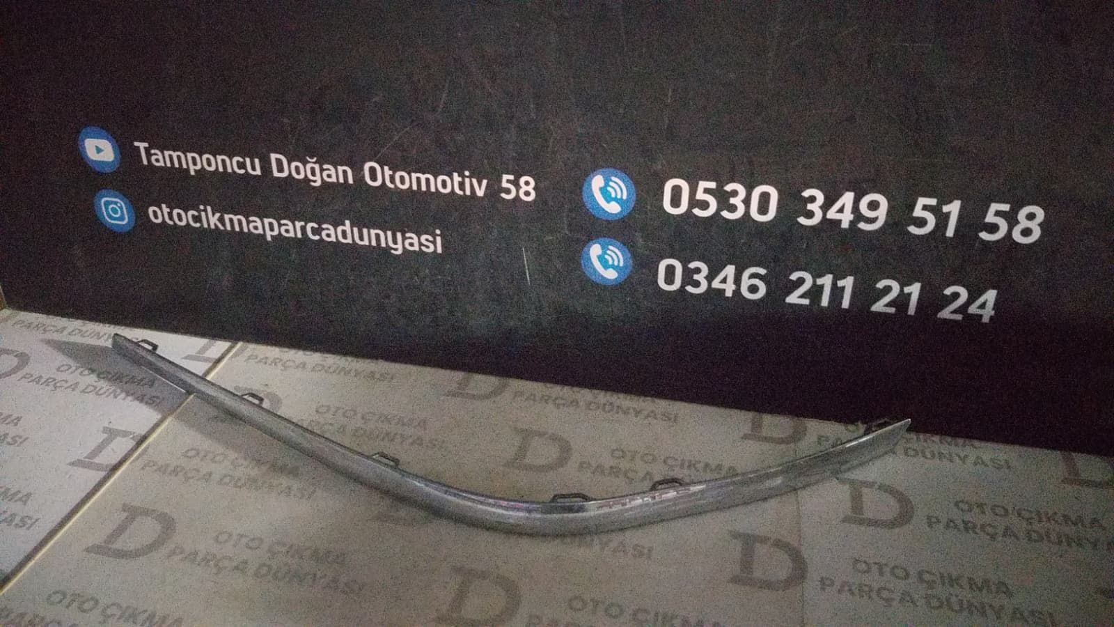 VOLKSWAGEN PASSAT ARKA TAMPON SOL N�KELAJI 2012