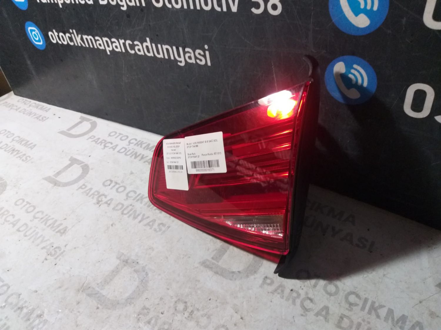 VOLKSWAGEN PASSAT B8 SA� �� STOP