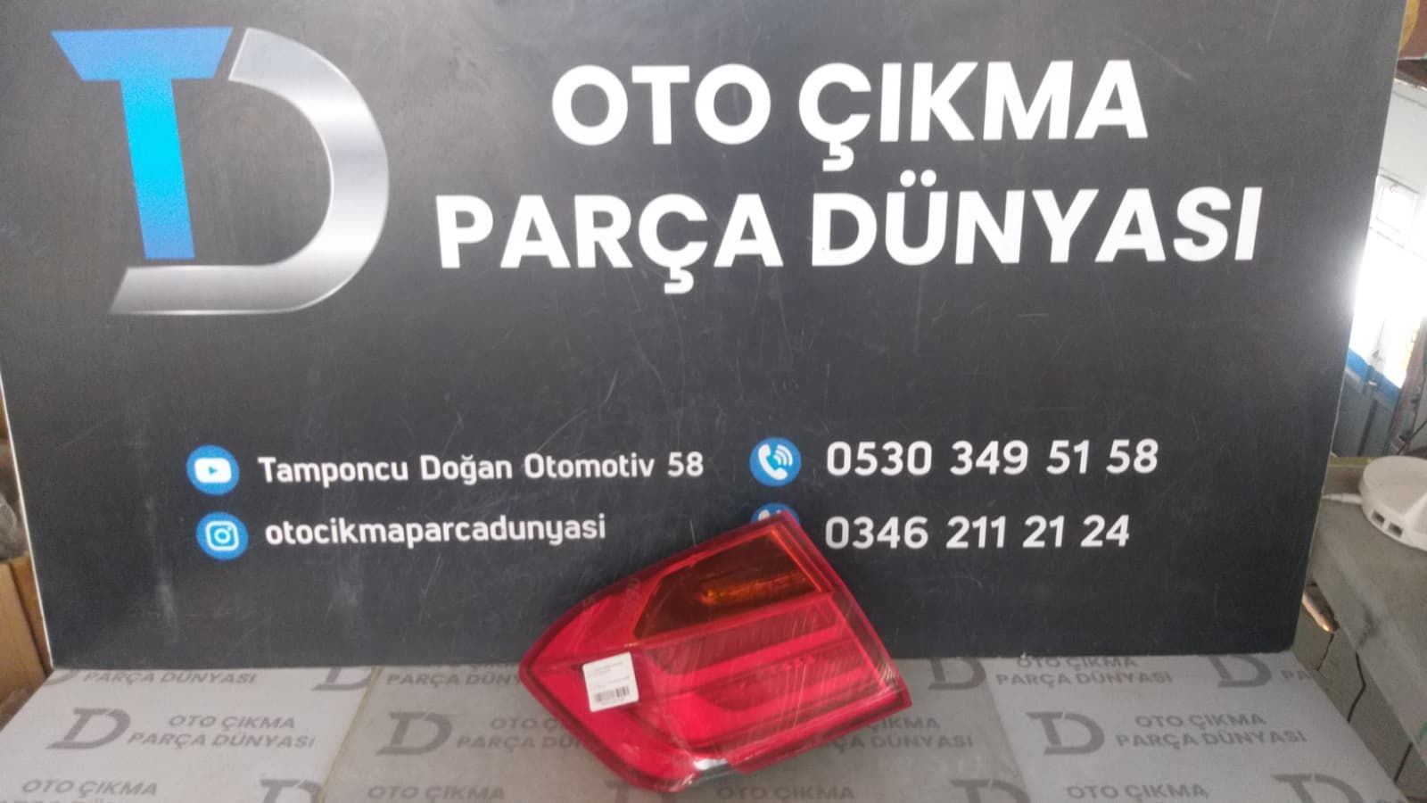 BMW 3 SERS SOL DI STOP F30 12-14CAM KIRIK